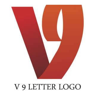 V9 Letter Logo PNG Vector
