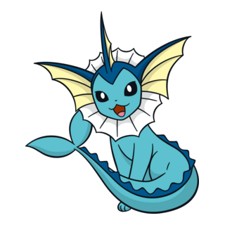 Vaporeon Logo PNG Vector