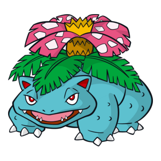 Venusaur Logo PNG Vector