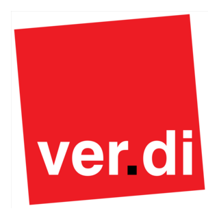 Verdi Gewerkschaft Logo PNG Vector