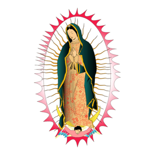 Viregn de Guadalupe Logo PNG Vector