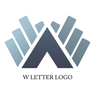 W Letter Logo PNG Vector