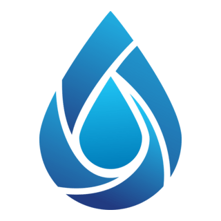 Water Drop Logo PNG Vector