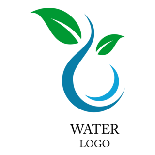 Water Nature Leaf Inspiration Logo PNG Vector