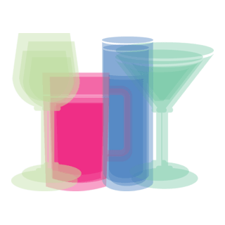 Wine Bottle Logo PNG Vector