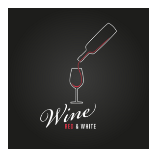 Wine Logo PNG Vector