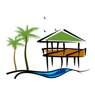 Wood House Logo PNG Vector