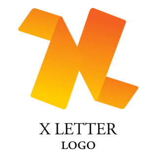 X Letter Logo PNG Vector