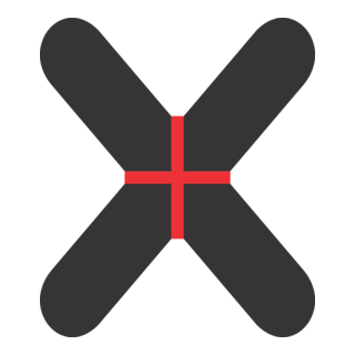 X mans Logo PNG Vector