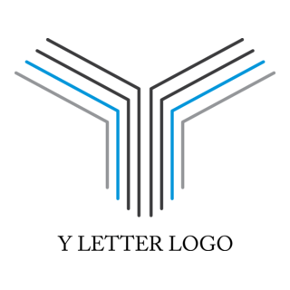 Y Letter Design Logo PNG Vector