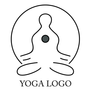 Yoga Design Logo PNG Vector