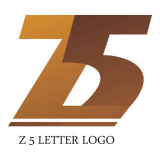 Z5 Letter Logo PNG Vector