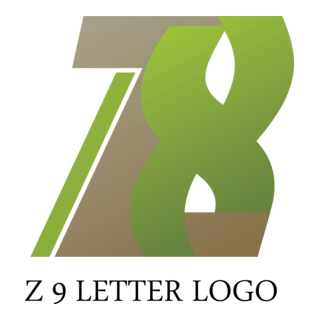 Z8 Letter Logo PNG Vector