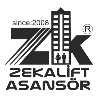 zekalift asansör Logo PNG Vector