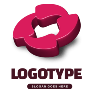 3D Reload Arrow Logo PNG Vector