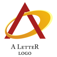 A Letter Logo PNG Vector