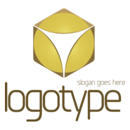 Abstract Cube Logo PNG Vector