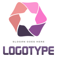 Abstract Star Shape Logo PNG Vector