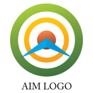 Aim Design Logo PNG Vector