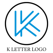 Alphabet K Design Logo PNG Vector