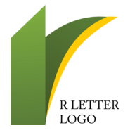 Alphabet R Design Logo PNG Vector