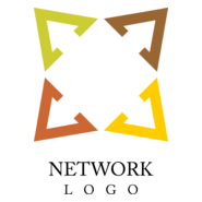 Arrow Network Web Logo PNG Vector