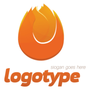 Attractive Fire Logo PNG Vector