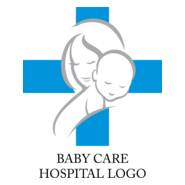 Baby Care Clinic Logo PNG Vector