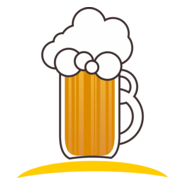 Beer Cup Logo PNG Vector