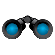 Binocular Logo PNG Vector