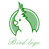 Bird Art Animal Logo PNG Vector