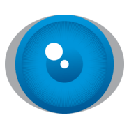 Blue Eye Logo PNG Vector