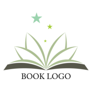 Bookshop Design Logo PNG Vector