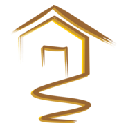 Brush Home Art Logo PNG Vector