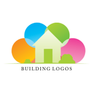 Building Image Logo PNG Vector