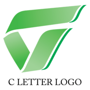 C Alphabet Design Logo PNG Vector