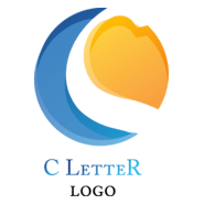 C Circle Letter Logo PNG Vector