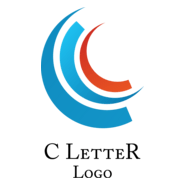 C Three Letter Logo PNG Vector