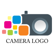 Camera Shop Design Logo PNG Vector