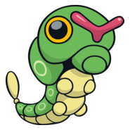 Caterpie Logo PNG Vector