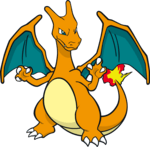 Charizard Logo PNG Vector