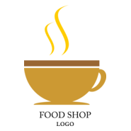 Coffee Cup Food Logo PNG Vector