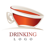 Coffee Drink Food Logo PNG Vector