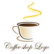 Coffee Shop Logo PNG Vector