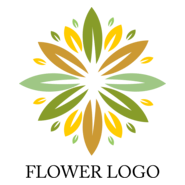 Colorful Flower Logo PNG Vector