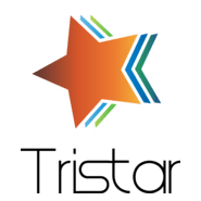 Colorful Tristar Corporate Logo PNG Vector