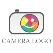 Colour Camera Logo PNG Vector