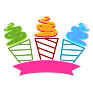 Colour Ice-Cream Logo PNG Vector