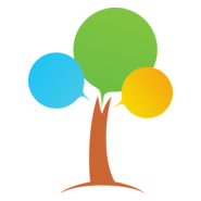 Colour Tree Logo PNG Vector
