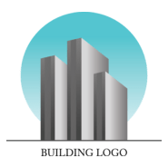 Construction Building Logo PNG Vector